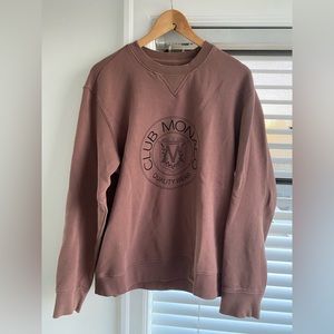Club Monaco logo sweater size medium